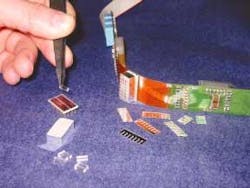 Avalanche photodiodes are used in positron-emission tomography, which is useful in clinical diagnostics and drug discovery. Here, a custom APD array used for positron-emission tomography of rats has 32 channels. Avalanche photodiodes are used in positron-emission tomography, which is useful in clinical diagnostics and drug discovery. Here, a custom APD array used for positron-emission tomography of rats has 32 channels.