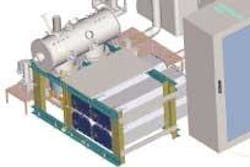 A laser-produced-plasma extreme-ultraviolet light source contains vacuum, gas management, and laser modules. Although four laser modules are shown here, this number can be scaled to suit the EUV power required. A laser-produced-plasma extreme-ultraviolet light source contains vacuum, gas management, and laser modules. Although four laser modules are shown here, this number can be scaled to suit the EUV power required.