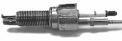 The temperature and H2O mole fraction of the air-fuel mixture in the combustion chamber of a single-cylinder fired IC engine was measured with a diode-laser-based spark-plug probe. The temperature and H2O mole fraction of the air-fuel mixture in the combustion chamber of a single-cylinder fired IC engine was measured with a diode-laser-based spark-plug probe.