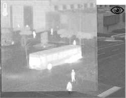 FIGURE 3. Merging visible and thermal-infrared image data can overcome issues related to poor lighting and bad weather. FIGURE 3. Merging visible and thermal-infrared image data can overcome issues related to poor lighting and bad weather.
