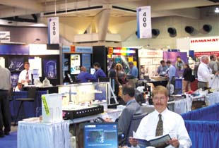 While falling several hundred attendees below last year's attendance figures, the 2001 annual meeting of the SPIE attracted a healthy crowd and overall participation typical of previous years.