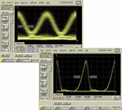FIGURE 1. Modern instruments for measuring optical signals are designed for ease of use while enabling a variety of sophisticated measurements. Pictured is a representation of a 40-Gbit/s communication signal. Obtaining accurate results, however, still depends on an understanding of the underlying principles of measurement. FIGURE 1. Modern instruments for measuring optical signals are designed for ease of use while enabling a variety of sophisticated measurements. Pictured is a representation of a 40-Gbit/s communication signal. Obtaining accurate results, however, still depends on an understanding of the underlying principles of measurement.