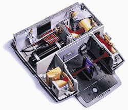 Compact spectrometer allows nonexpert users to perform FT-IR analyses of various samples. Smart accessories ‘know’ proper experimental parameters—for sampling solid powders or plastic films, for example—and rugged design gives flexibility to instrument location. Compact spectrometer allows nonexpert users to perform FT-IR analyses of various samples. Smart accessories ‘know’ proper experimental parameters—for sampling solid powders or plastic films, for example—and rugged design gives flexibility to instrument location.