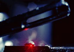 Near-IR high-power diode laser is used in applications such as pumping erbium-doped amplifiers. Near-IR high-power diode laser is used in applications such as pumping erbium-doped amplifiers.