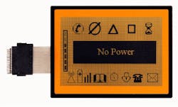 Displays based on bistable cholesteric liquid crystals offer low-power operation, wide viewing angles, and brightness in daylight. Displays based on bistable cholesteric liquid crystals offer low-power operation, wide viewing angles, and brightness in daylight.