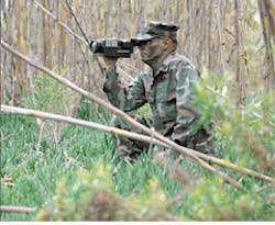 Camera incorporating uncooled focal-plane array is lightweight and economical without sacrificing performance. Camera incorporating uncooled focal-plane array is lightweight and economical without sacrificing performance.