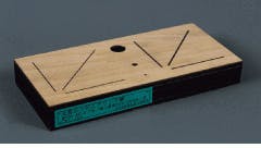 FIGURE 4. High-quality edge cuts without charring or flaring are characteristic of die-board cuts made with a slab-discharge sealed CO2 laser. FIGURE 4. High-quality edge cuts without charring or flaring are characteristic of die-board cuts made with a slab-discharge sealed CO2 laser.