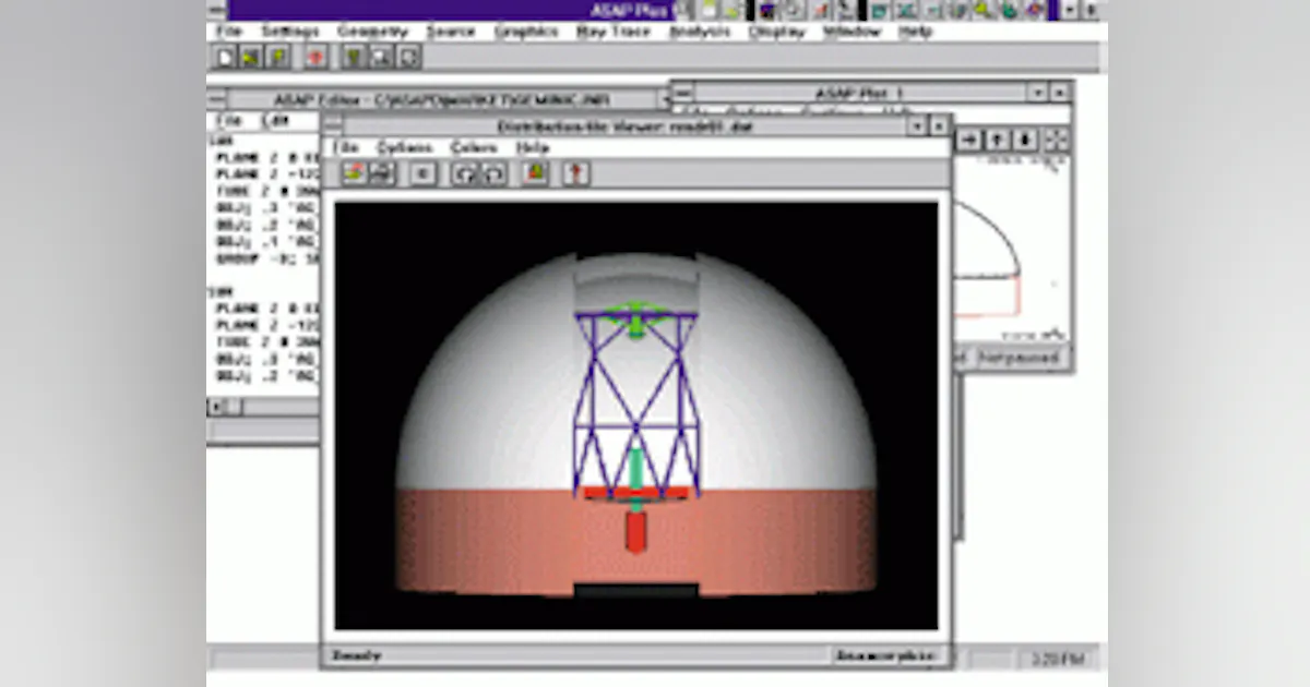 Solid Optics Coder Complex designs demand optical engineering code | Laser Focus World