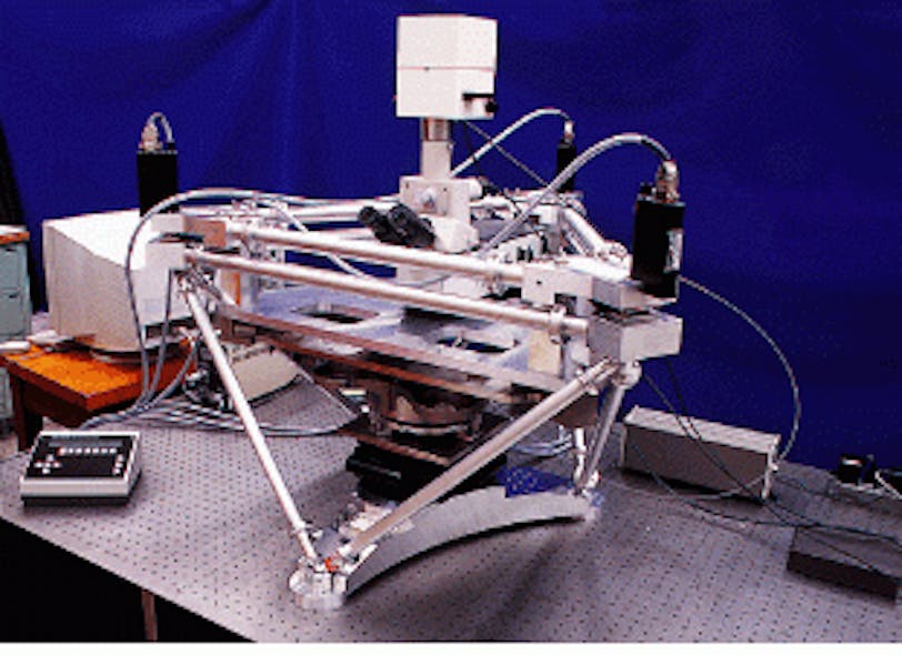 Overlay metrology instrument developed by NIST will characterize artifacts for calibration of industrial overlay metrology instruments and yield a better understanding of component performance.