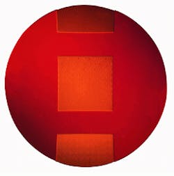 FIGURE 3. Waveguide hologram provides simultaneous output coupling and beam shaping in surface-emitting lasers. FIGURE 3. Waveguide hologram provides simultaneous output coupling and beam shaping in surface-emitting lasers.