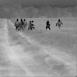 Modern thermal imaging systems can distinguish between males and females in a group and determine what objects individuals are carrying. Modern thermal imaging systems can distinguish between males and females in a group and determine what objects individuals are carrying.