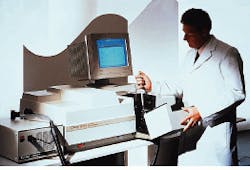 Scanning spectrophotometers, capable of measuring the absorption of samples in the ultraviolet, visible, and near-infrared spectral regions, are used for a wide range of industrial and scientific applications. Scanning spectrophotometers, capable of measuring the absorption of samples in the ultraviolet, visible, and near-infrared spectral regions, are used for a wide range of industrial and scientific applications.
