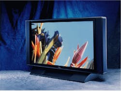 New 42-in. plasma display features 16:9 aspect ratio, 16.7 million colors, and a brightness of 350 cd/m2. New 42-in. plasma display features 16:9 aspect ratio, 16.7 million colors, and a brightness of 350 cd/m2.