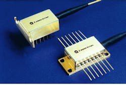 FIGURE 1. Diode lasers emitting 1310 and 1500 nm are being used in telecommunication systems to increase the volume of information that can be carried. FIGURE 1. Diode lasers emitting 1310 and 1500 nm are being used in telecommunication systems to increase the volume of information that can be carried.