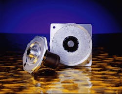 Smaller, faster air-bearing polygonal scanner assemblies are opening the door for a new generation of multifunctional office equipment. Smaller, faster air-bearing polygonal scanner assemblies are opening the door for a new generation of multifunctional office equipment.