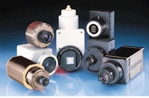 FIGURE 1. Thermo-electric and liquid-nitrogen-cooled CCD detectors are incorporated into digital cameras for various applications in spectroscopy, medical imaging, and inspection.