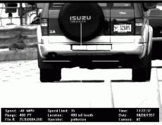 FIGURE 2. Progressive-scan CCD video camera provides a full-frame 640-pixel image that is also overlaid with a set of crosshairs and identifying information. FIGURE 2. Progressive-scan CCD video camera provides a full-frame 640-pixel image that is also overlaid with a set of crosshairs and identifying information.