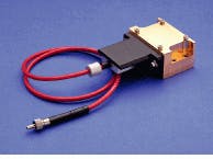 Fiber permits flexible delivery of high-power CW output. With up to 40 W of infrared radiation, this type of laser can be used for many applications. Fiber permits flexible delivery of high-power CW output. With up to 40 W of infrared radiation, this type of laser can be used for many applications.
