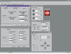 FIGURE 2. User interface for setting up and configuring the ESP motion control platform is Windows 95/NT-based. The graphical interface allows a user to intuitively configure the system within minutes. FIGURE 2. User interface for setting up and configuring the ESP motion control platform is Windows 95/NT-based. The graphical interface allows a user to intuitively configure the system within minutes.