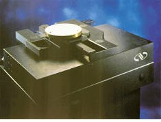 FIGURE 3. Positioning 300-mm wafers is an emerging submicron application for motion control. Systems must be capable of accurately and quickly positioning a wafer to within 0.1 µm or better. FIGURE 3. Positioning 300-mm wafers is an emerging submicron application for motion control. Systems must be capable of accurately and quickly positioning a wafer to within 0.1 µm or better.