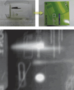 FIGURE 3. A case study sponsored by NASA compares a mirror housing built using laser direct metal deposition (left) to one built using electro-discharge machining. The efficiency of DMD exceeded EDM in terms of material, energy, and time (below).