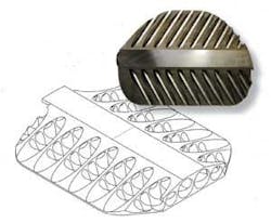 FIGURE 3. A high-performance scanning mirror design in beryllium with nickel plating supports a system closed-loop bandwidth in excess of 2 kHz–a best-practice mirror design unrivaled by other material combinations. FIGURE 3. A high-performance scanning mirror design in beryllium with nickel plating supports a system closed-loop bandwidth in excess of 2 kHz–a best-practice mirror design unrivaled by other material combinations.