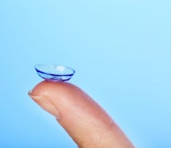 A contact lens can be used as an internal display to bring wearables and technology together.