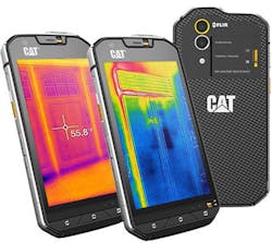 Cat S60 is first mobile phone to contain an integrated thermal camera