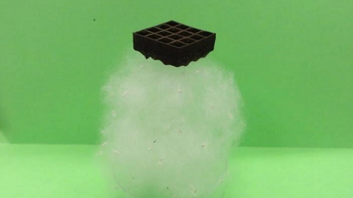 3D graphene has been created by an international research team led by University at Buffalo engineers. (Image credit: University at Buffalo)