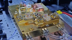 A DWDM prototype is based on actively cooled DFB mini-bars. A DWDM prototype is based on actively cooled DFB mini-bars.