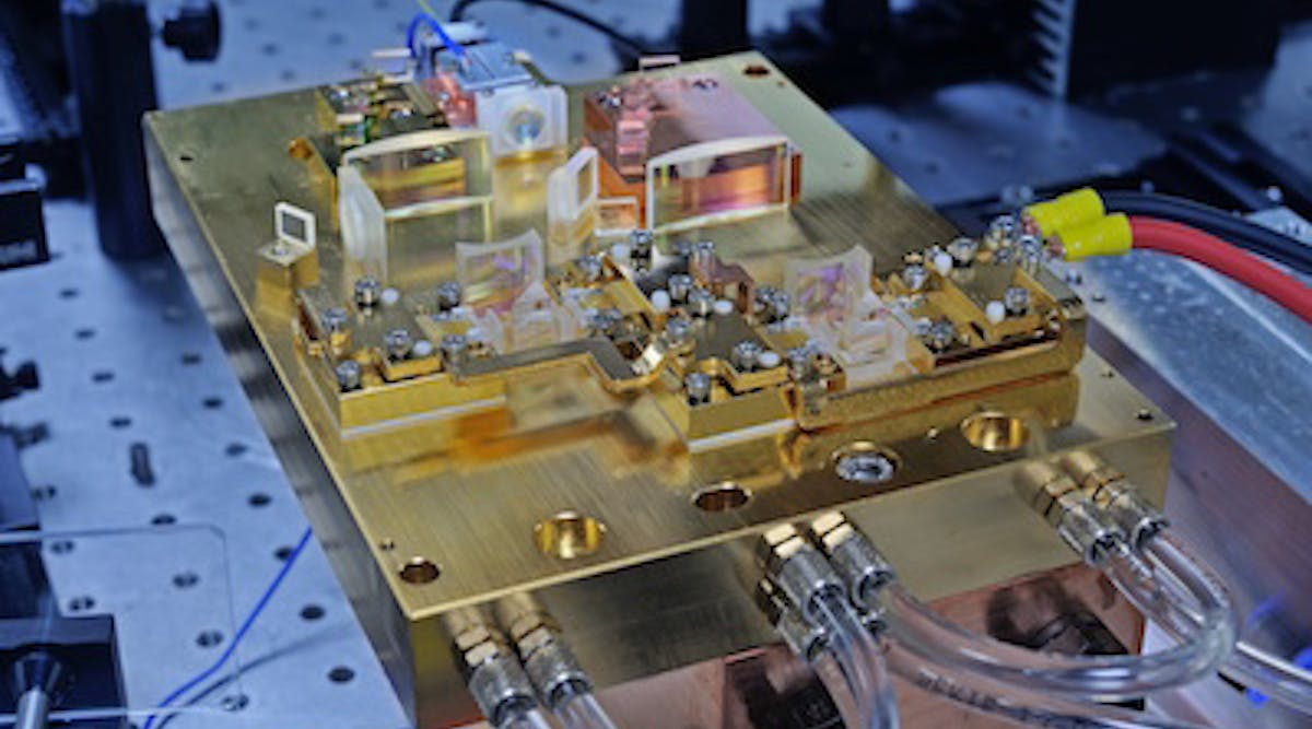 A DWDM prototype is based on actively cooled DFB mini-bars.