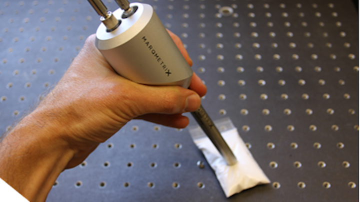 MarqMetrix has launched a fiber-optic Raman spectroscopy contact probe using its ball lens technology. (Image credit: MarqMetrix)