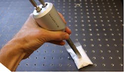 MarqMetrix has launched a fiber-optic Raman spectroscopy contact probe using its ball lens technology. MarqMetrix has launched a fiber-optic Raman spectroscopy contact probe using its ball lens technology.