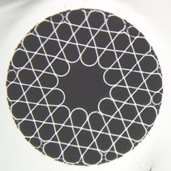 FIGURE 4. Cladding of kagome fiber used for beam delivery. FIGURE 4. Cladding of kagome fiber used for beam delivery.