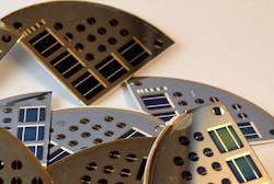 A new approach to a long-standing materials science challenge has created a monocrystalline cadmium telluride solar cell that breaks both an efficiency and voltage record. The research was led by Arizona State University (ASU) electrical engineering professor Yong-Hang Zhang and assistant professor Zachary Holman. A new approach to a long-standing materials science challenge has created a monocrystalline cadmium telluride solar cell that breaks both an efficiency and voltage record. The research was led by Arizona State University (ASU) electrical engineering professor Yong-Hang Zhang and assistant professor Zachary Holman.