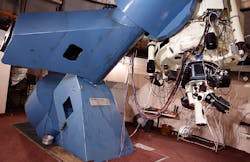 The EM N2 camera from N&uuml;v&uuml; Cam&emacr;ras is shown at Mont M&eacute;gantic Observatory in Canada. (Image credit: N&uuml;v&uuml; Cam&emacr;ras)