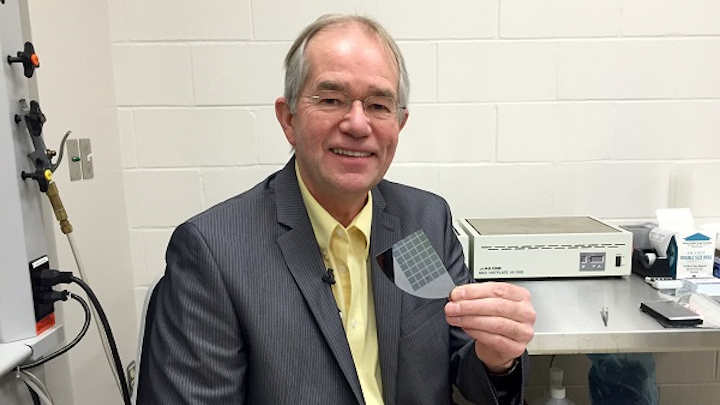 Robert Magnusson, UTA’s Texas Instruments Distinguished University Chair in Nanoelectronics and professor of electrical engineering, was awarded a NSF grant to study resonance effects for photonic integrated circuits. (Image credit: University of Texas at Arlington)