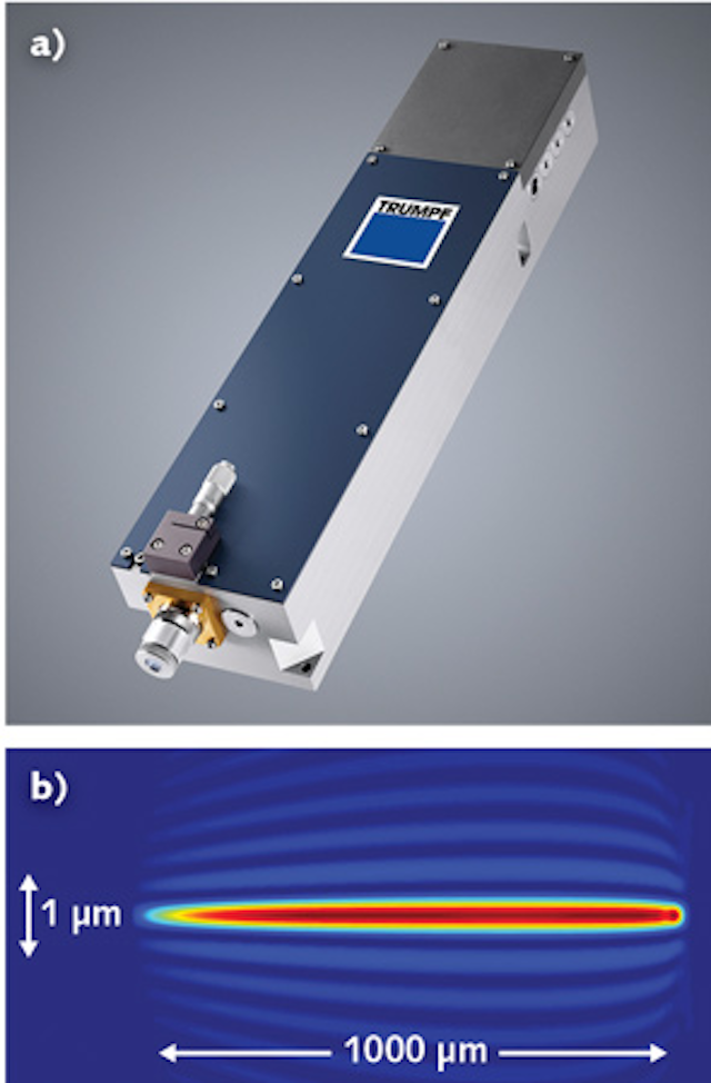 Industrial Lasers Beam shaping enables new ultrafast laser