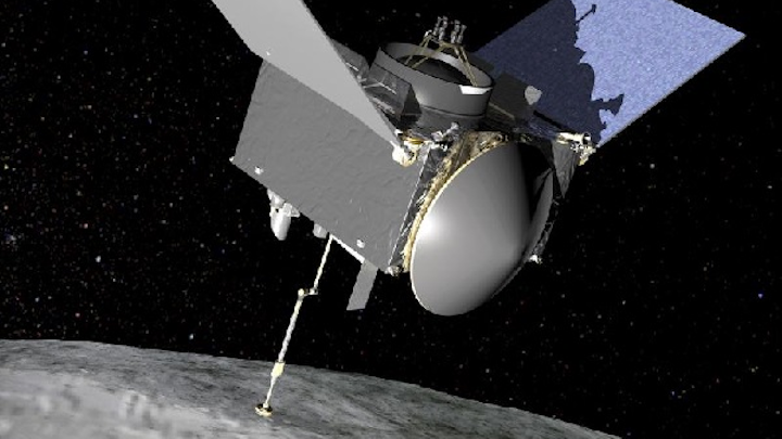 BEI Kimco's moving magnet voice coil actuator (VCA) will position the spectrometer on the Origins-Spectral Interpretation Resource Identification Security Regolith Explorer (OSIRIS-Rex) spacecraft that will rendezvous with the Asteroid Bennu in 2018 and return samples to Earth in 2023. (Image credit: BEI Kimco)