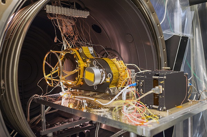 The BepiColombo Laser Altimeter (BELA) will map the surface of Mars. (Image credit: University of Bern/Ramon Lehmann)