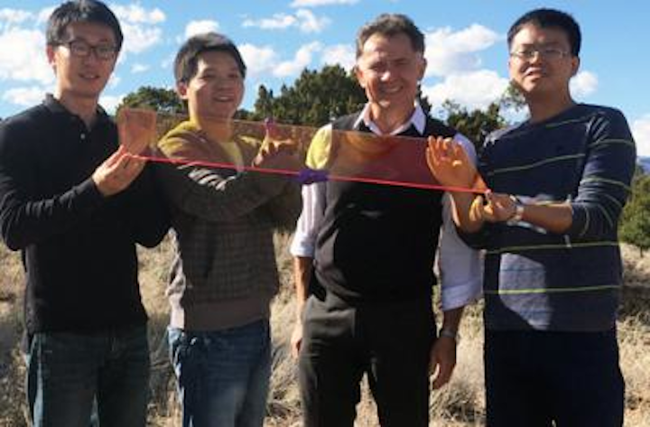 Luminescent concentrator solar windows grow in size