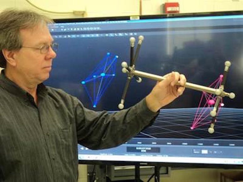 NIST creates tool and procedure to dynamically characterize optical trackers used on robotic arms