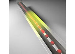 Connected to an electrical readout, a multimaterial fiber becomes a photodetector