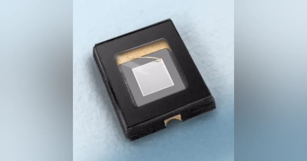 SMD photodiode from Opto Diode has spectral response from 320 to 1100 ...