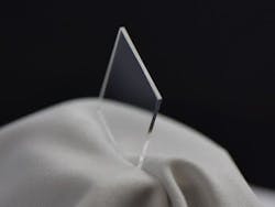 FIGURE 4. The cutting edge of a soda-lime glass sample using TLS. FIGURE 4. The cutting edge of a soda-lime glass sample using TLS.