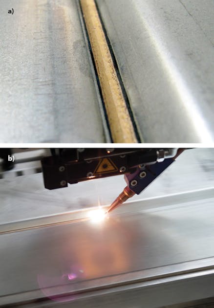 Triple Spot Laser Brazing Joins Galvanized Sheets Laser Focus World