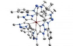 Iron molecules have been modified such that they can luminesce. Iron molecules have been modified such that they can luminesce.