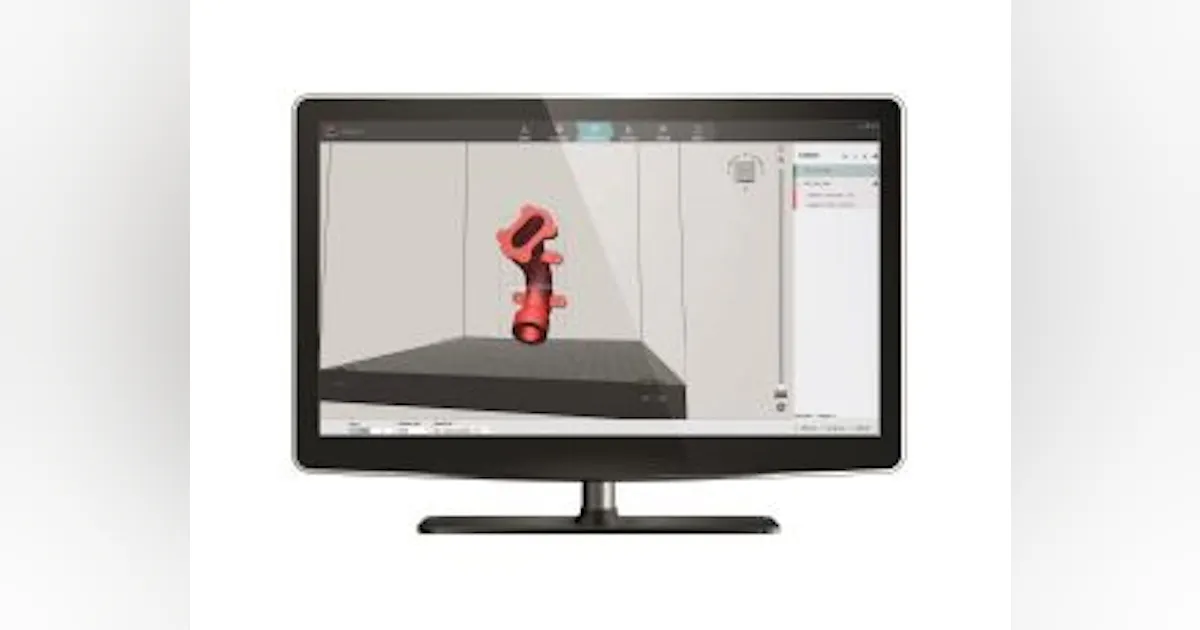 Eos Build Software EOS additive manufacturing software optimizes build parameters for CAD ...