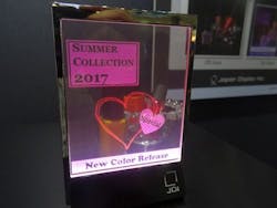 Japan Display reveals details on its transparent liquid-crystal display Japan Display reveals details on its transparent liquid-crystal display