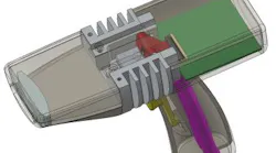 Schematic of the CARDIS handheld laser scanner for early detection of cardiovascular diseases.